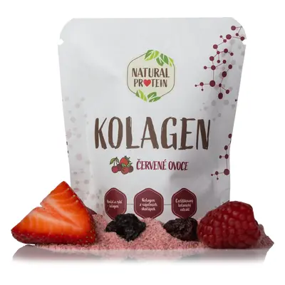 NaturalProtein Kolagen - Červené ovoce (10 g) 10 kusů