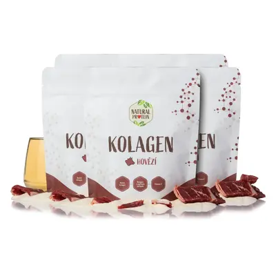 NaturalProtein Kolagen - hovězí (klouby, chrupavky, šlachy) 5 kusů