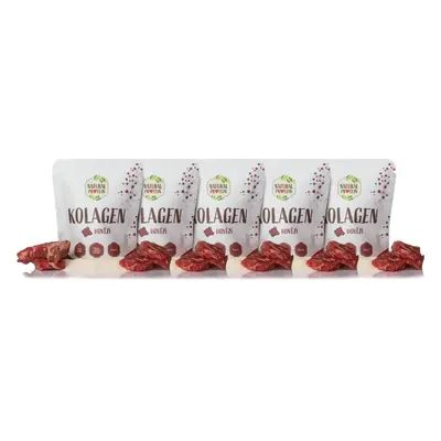 NaturalProtein Kolagen - hovězí (10 g, klouby, chrupavky, šlachy) 5 kusů