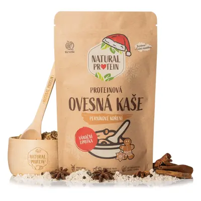 NaturalProtein Proteinová ovesná kaše - Perníkové koření