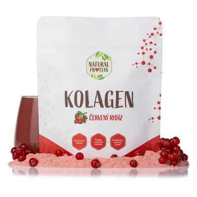 NaturalProtein Kolagen - Červený rybíz