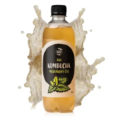 NaturalProtein BIO Kombucha - meduňkový čaj 1 kus