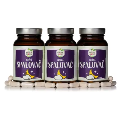 NaturalProtein Noční spalovač 3 kusy