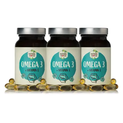 NaturalProtein Omega 3 + Vitamin E 3 kusy