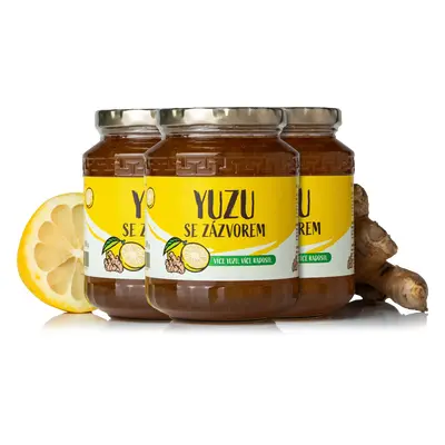 NaturalProtein YUZU se zázvorem 3 kusy