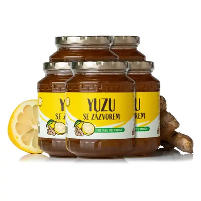 NaturalProtein YUZU se zázvorem 5 kusů