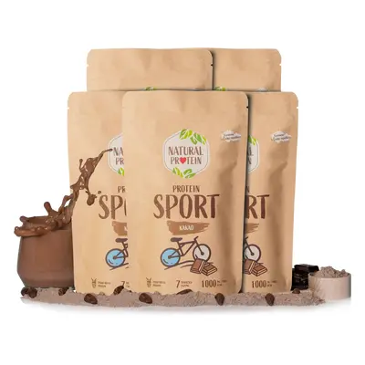 NaturalProtein Sport - Kakao 5 kusů