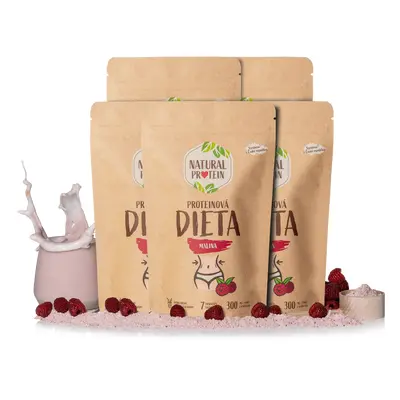 NaturalProtein Proteinová dieta - Malina 5 kusů