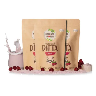 NaturalProtein Proteinová dieta - Malina 3 kusy