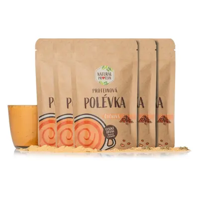 NaturalProtein Proteinová polévka - čočková 5 kusů