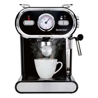 Silvercrest® Kitchen Tools Espresso kávovar SEM E1, černá