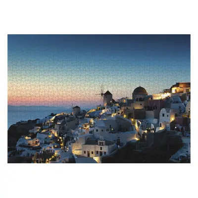 Playtive Svíticí puzzle, 000 dílků (Santorini)