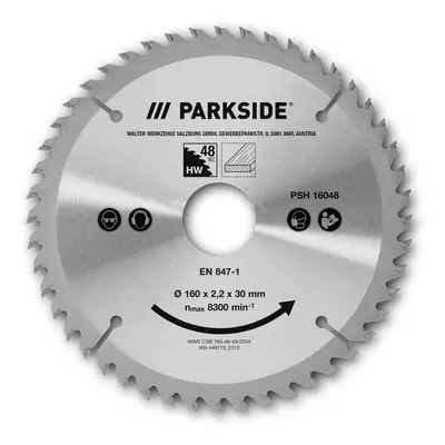 Parkside® Pilový kotouč pro okružní pily PSH A1 (160 mm, zubů)