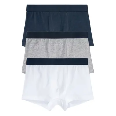 pepperts!® Chlapecké boxerky, kusy (navy modrá / šedá / bílá, 146/152)