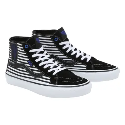 Vans Dámská / Pánská obuv „Sneaker SK8-Hi“ (pruhy/černá/bílá, 5)