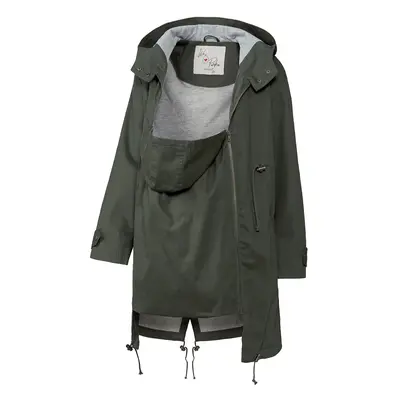 esmara® Dámská těhotenská parka s BIO bavlnou (34, khaki)