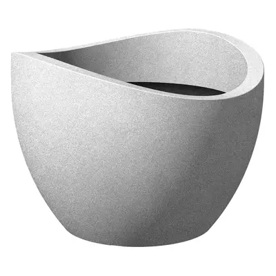 Scheurich Květináč Wave Globe (Stony Grey, Ø x cm)