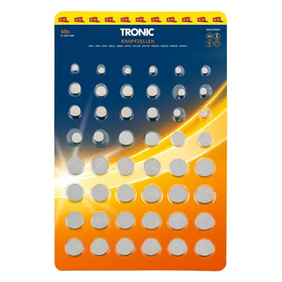 Tronic® Knoflíkové baterie, kusů