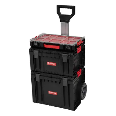 Qbrick System Vozík na nářadí PRO – Organizér + RRO Toolbox + PRO Cart