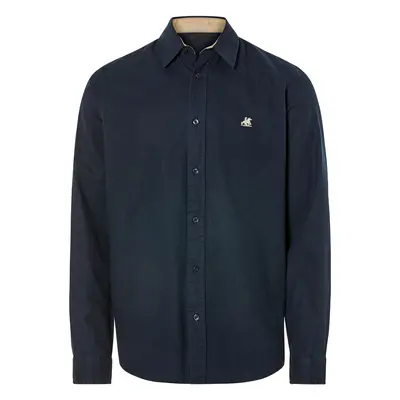 Livergy® Pánská lněná košile "Regular Fit" (M (39/40), navy modrá)