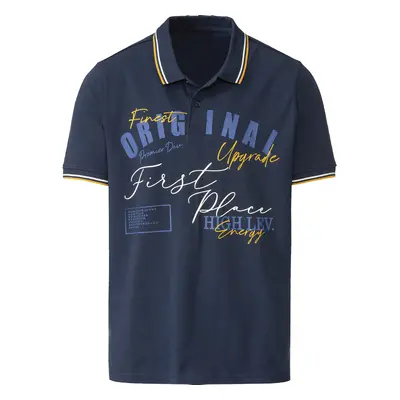 Livergy® Pánské polotriko (S (44/46), navy modrá)