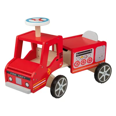 Playtive Dřevěné odrážedlo Ride-On Truck (červená)