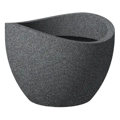 Scheurich Květináč Wave Globe (Black Granit, Ø x cm)