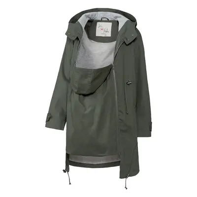 esmara® Dámská těhotenská parka s BIO bavlnou (38, khaki)