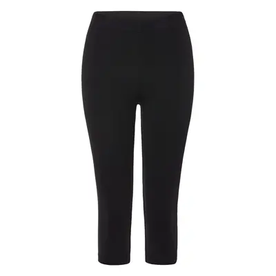 esmara® Dámské capri legíny s BIO bavlnou (XS (32/34), černá)