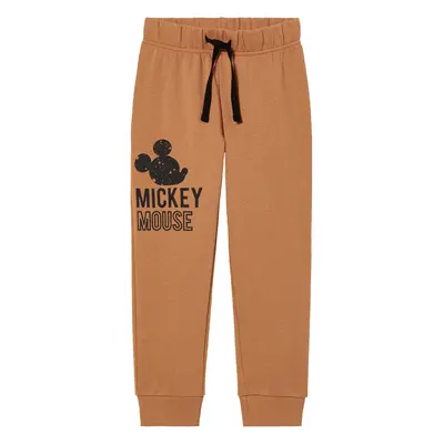 Chlapecké tepláky (Mickey Mouse / hnědá, 98/104)