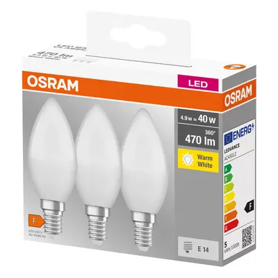 Osram LED žárovka, kusy (Led svíčka E14)