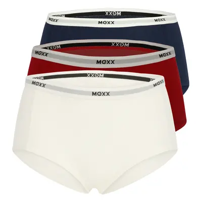 Mexx Dámské kalhotky, kusy (L, béžová/bordó/navy modrá)