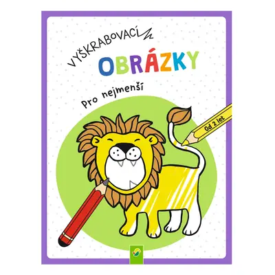 Kniha s kreativními aktivitami (Vyškrabovací obrázky)