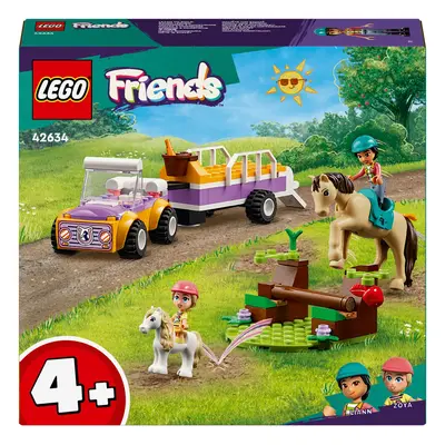 Lego® Friends Přívěs s koněm a poníkem