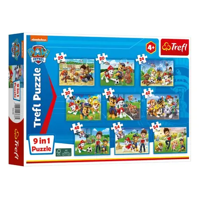 Trefl Dětské puzzle v (Tlapková patrola, modrá)