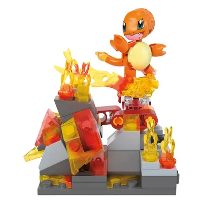 Mattel Stavebnice Pokémon (Charmander s ohnivým typem)