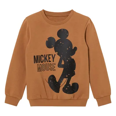 Chlapecká mikina (98/104, Mickey hnědá)