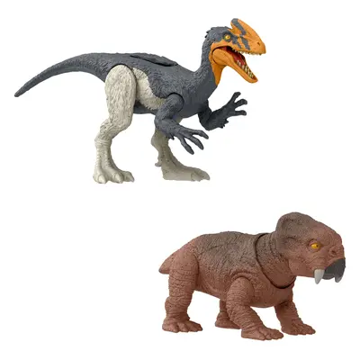 Jurassic World Dinosaurus (guanlong vs. lystrosaurus)