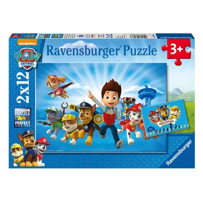 Ravensburger Dětské puzzle (Ryder a Tlapková patrola 2x12p)