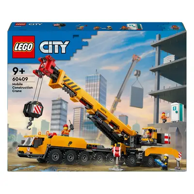 Lego® City Žlutý pojízdný stavební jeřáb