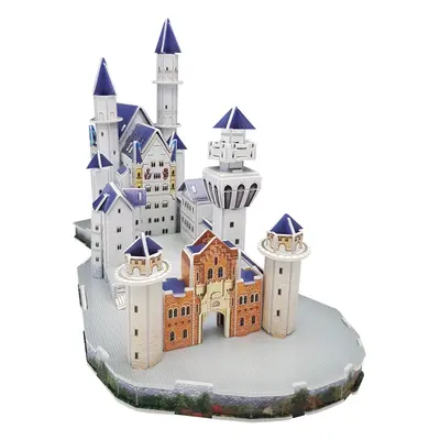 Playtive 3D puzzle známých památek (zámek Neuschwanstein)