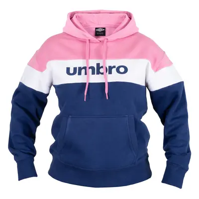 Umbro Dámská mikina (S, růžová/bílá/modrá)