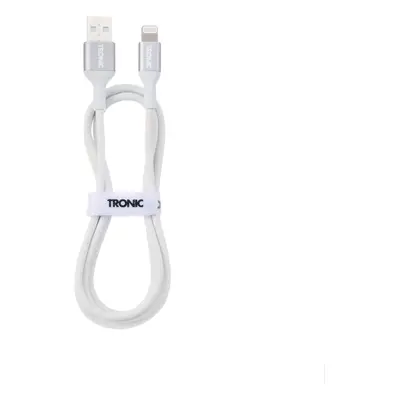 Tronic® Nabíjecí a datový kabel (zástrčka USB 2.0 typu A na Lightning®, bílá)