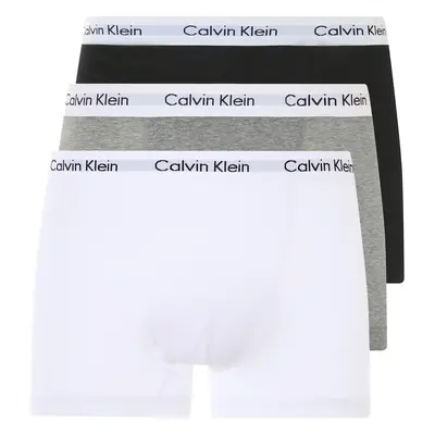 Calvin Klein Pánské boxerky, kusy (Xl, černá/bílá/šedá)