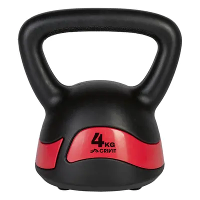 Crivit Posilovací činka Kettlebell (4 kg)