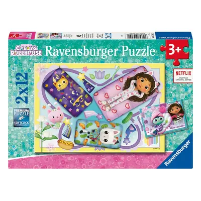 Ravensburger Dětské puzzle (Gábinin kouzelný domek 2x12p)