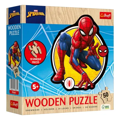 Trefl Dřevěné puzzle, / dílků (Spiderman)