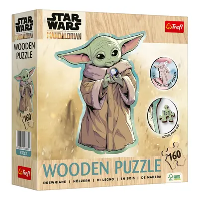 Trefl Dřevěné puzzle, / dílků (Star Wars Mandalorian)