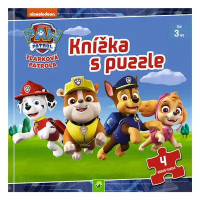 Dětská kniha s puzzle (Tlapková patrola)