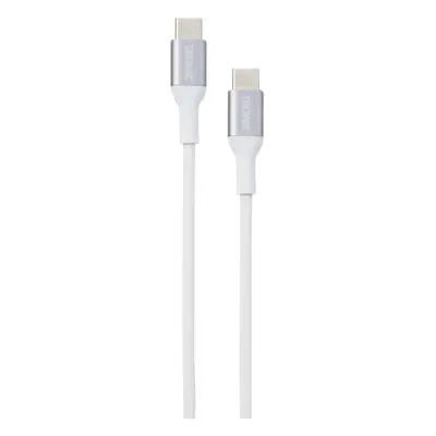 Tronic® Nabíjecí a datový kabel (zástrčka USB 2.0 typu C na typ C, bílá)